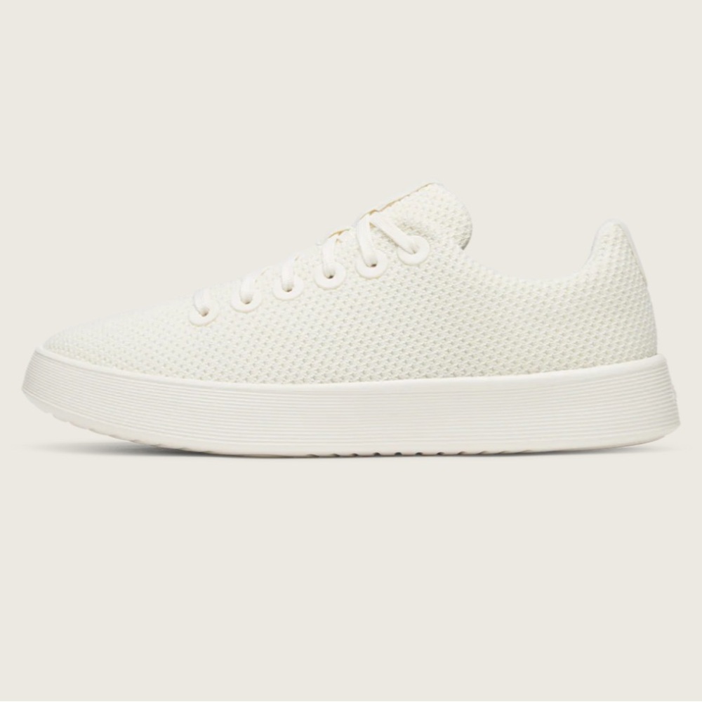 Allbirds cruiser sneaker shoe.  Natural White Color.  Sz 8.5